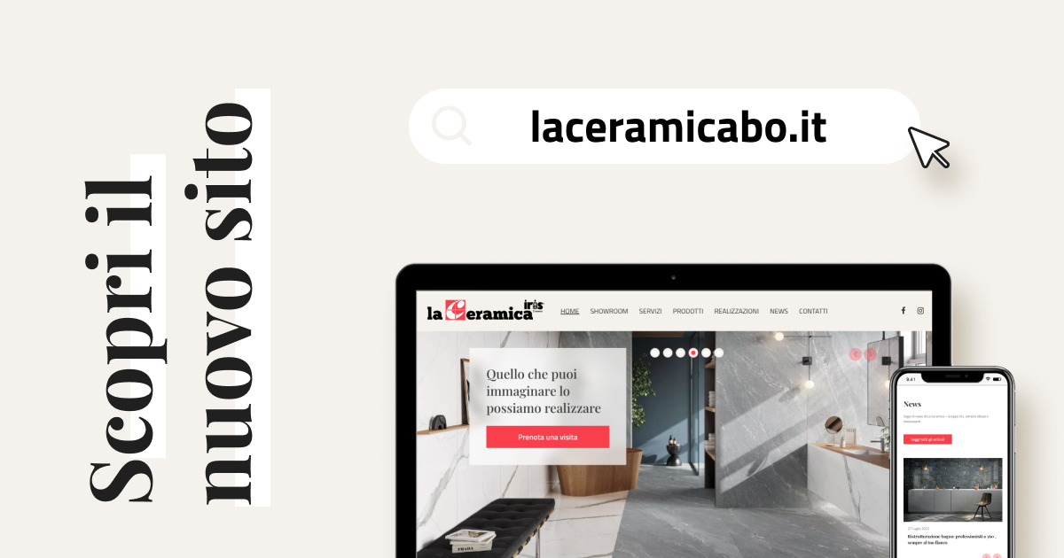 La Ceramica si rinnova: scopri il nuovo sito web!